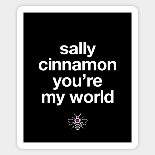 The Stone Roses Sally Cinnamon Digital Pixel Bee Sticker